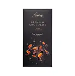 ISPIRITI Hořká čokoláda 70% s kousky mandlí 80 g
