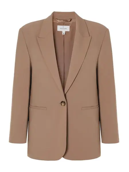 TATUUM Blejzer 'Keneko'  farba ťavej srsti