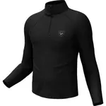 Rossignol CLASSIQUE 1/2 ZIP Pánský rolák, černá, velikost