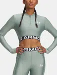 Dámské tričko Under Armour HeatGear Rib 1/4 Zip LS - Dámské