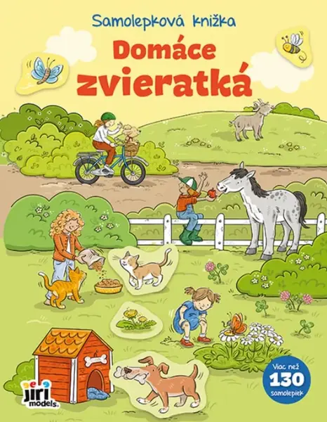 Samolepková knižka Domáce zvieratá