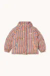 Dětská bunda Tinycottons STRIPES SHORT PADDED JACKET