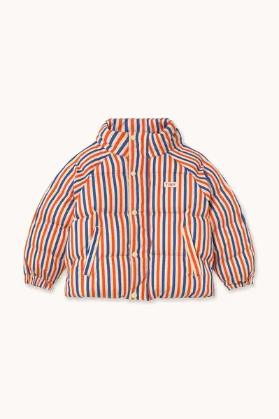 Tinycottons Dětská bunda Tinycottons STRIPES SHORT PADDED JACKET