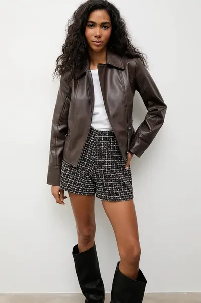 Kožený křivák Answear.LAB