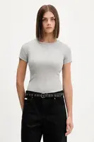 Tričko Guess Jeans dámské, šedá barva, W5BP45 KA0H1