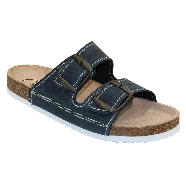 SANTÉ Dámské kožené pantofle D/21N/82/BP TONIO v.38