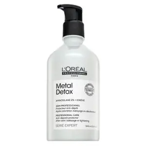 L´Oréal Professionnel Série Expert Metal Detox Professional Care Anti-deposit Protector čistící balzám pro ochranu a lesk vlasů 500 ml