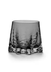 Čajový svícen Gry, střední, kouřová - COOEE