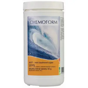 Chemoform bazénové super tablety (BST) - 1 kg (50 ks 20g tablet)