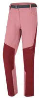 Husky Keiry L S, bordo/pink Dámské outdoor kalhoty