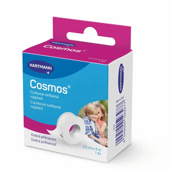 Cosmos Cívková netkaná náplast 2,5 cm x 5 m 1 ks