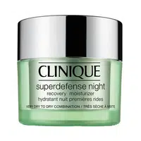 Clinique Noční hydratační krém pro suchou až smíšenou pleť Superdefense (Night Recovery Moisturizer Very Dry To Dry Combination Skin) 50 ml