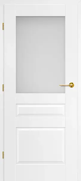 Bílé interiérové dveře Nemézie 4 (UV Lak) - Výška 210 cm