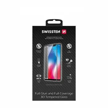Tvrzené sklo Swissten Ultra Durable 3D Full Glue Glass, pro Samsung Galaxy A02s, černá