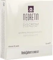 NEORETIN Exfoliační pleťové tampony Discrom Control (Lightening Peel Pads) 6 ks