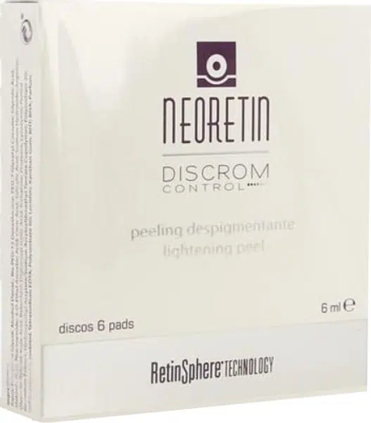 NEORETIN Exfoliační pleťové tampony Discrom Control (Lightening Peel Pads) 6 ks