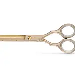Efilační nůžky Kiepe Luxury Premium Gold 5,5" zlaté, 38 zubů (2471/5.5) + dárek zdarma