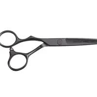 Kadeřnické nůžky pro leváky Olivia Garden SilkCut Pro Matt Black - 5,75" (PRO5.75L) + dárek zdarma