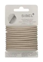 Silné gumičky do vlasů Sibel - 50 mm, 12 ks, blond (4441212)