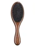 Oválný dřevěný kartáč na vlasy s kančími a nylonovými štětinami Sibel Decopad - 22 x 7 cm (8470123) + dárek zdarma