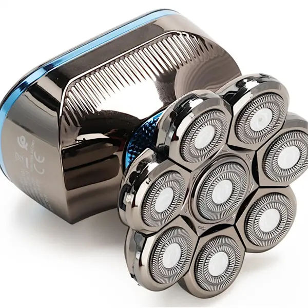 Rotační holicí strojek na vlasy a tělo Kiepe Professional Home Precision Head Trimmer 6230 - chromový + dárek zdarma