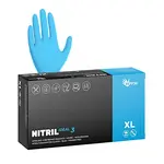 Silnější nitrilové rukavice Espeon Nitril Ideal 3 - 100 ks, modré, velikost XL (100182)