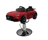 Dětské kadeřnické křeslo Weelko Wag - červené elektrické auto + dárek zdarma