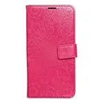 Flipové pouzdro MEZZO Book case pro Samsung Galaxy S24 Ultra, mandala magenta