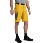 KILPI NAVIA Pánske outdoorové kraťasy, zlatá, veľkosť XXXL