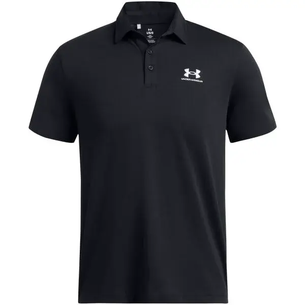 Under Armour ICON Pánske polo tričko, čierna, veľkosť L