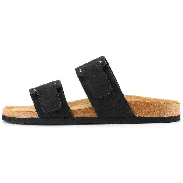 ALPINE PRO TOGON Pánske šľapky, čierna, veľkosť