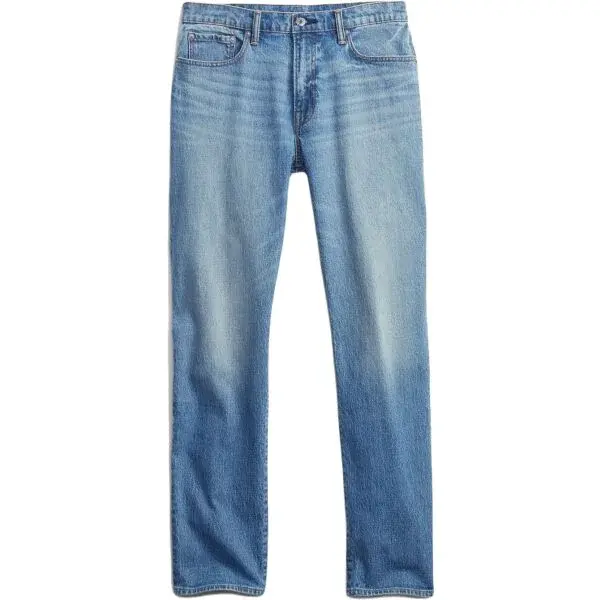 GAP STRAIGHT Pánske džínsy, modrá, veľkosť