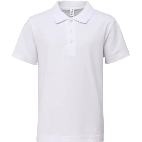 Lewro SCHOOL Chlapčenské polo tričko, biela, veľkosť 140-146