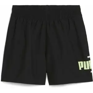 Puma ESSENTIALS LOGO LAB WOVEN SHORTS Pánske kraťasy, čierna, veľkosť