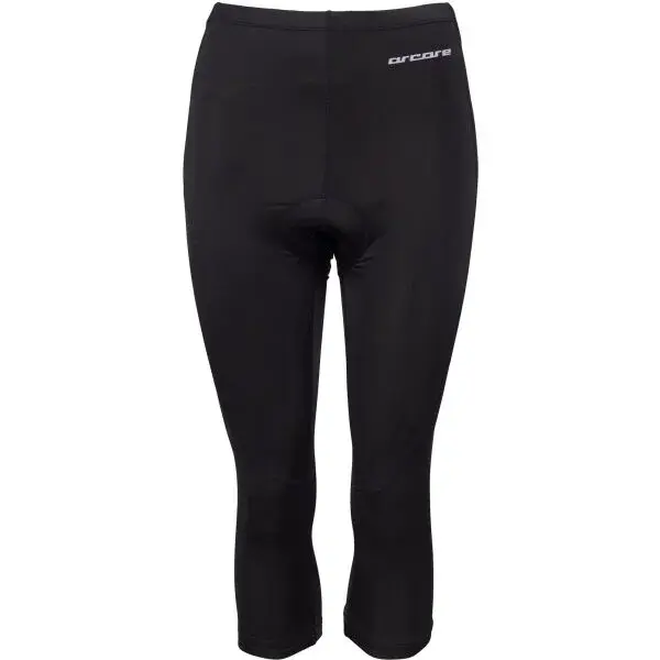 Arcore RION Dámske 3/4 cyklistické nohavice, čierna, veľkosť XXL