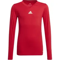 adidas TEAM BASE TEE Y Juniorské futbalové tričko, červená, veľkosť