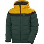 Helly Hansen BOSSANOVA PUFFY JACKET Pánska lyžiarska bunda, tmavo zelená, veľkosť