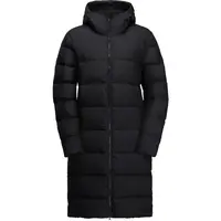 Jack Wolfskin FROZEN PALACE COAT W RDS Dámsky zimný kabát, čierna, veľkosť