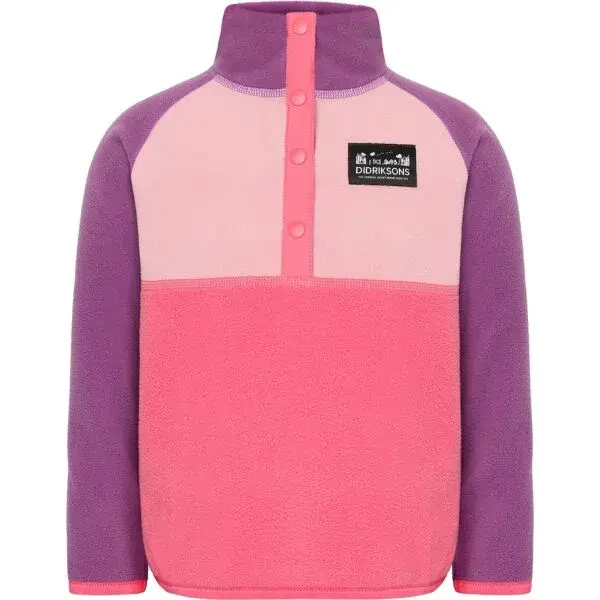 DIDRIKSONS MONTE Detská mikina, fialová, veľkosť