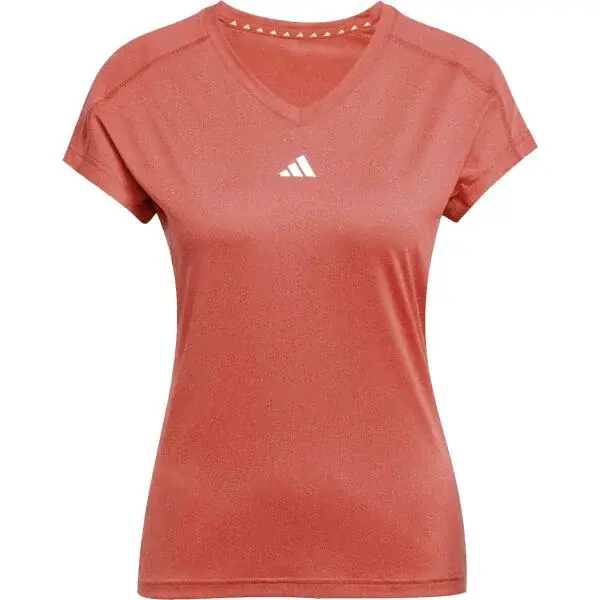 adidas AEROREADY TRAIN ESSENTIALS MINIMAL T-SHIRT Dámske športové tričko, červená, veľkosť