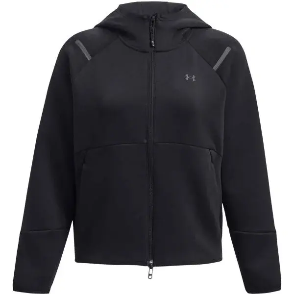 Under Armour UNSTOPPABLE Dámska mikina, čierna, veľkosť M