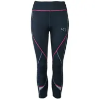 KARI TRAA LOUISE 2.0 3/4 TIGHTS Dámske 3/4  legíny, tmavo modrá, veľkosť