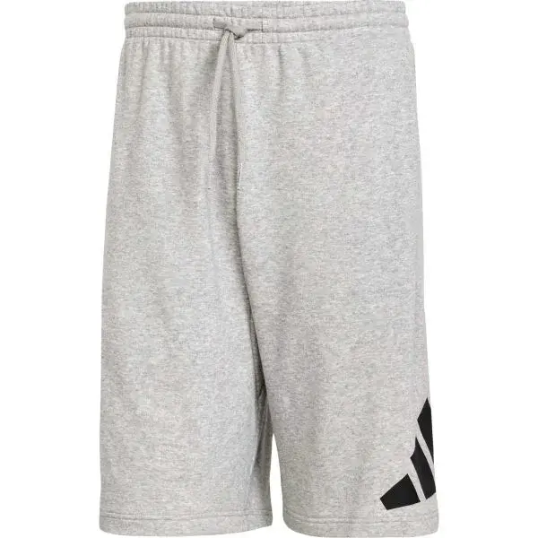 adidas ESSENTIALS BIG LOGO FRENCH TERRY SHORTS Pánske kraťasy, sivá, veľkosť