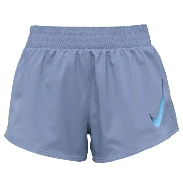 Nike SWOOSH SHORT VENEER VERS Dámske šortky, modrá, veľkosť