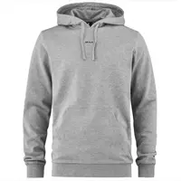 Bula FRAME LOGO HOODIE Pánska bavlnená mikina, sivá, veľkosť