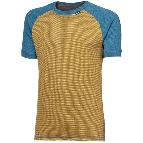 PROGRESS MICROSENSE SS-M Pánske funkčné trčko s krátkym rukávom, oranžová, veľkosť XXL