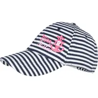 Lewro TRENA STRIPES Dievčenská šiltovka, tmavo modrá, veľkosť 8-11Y