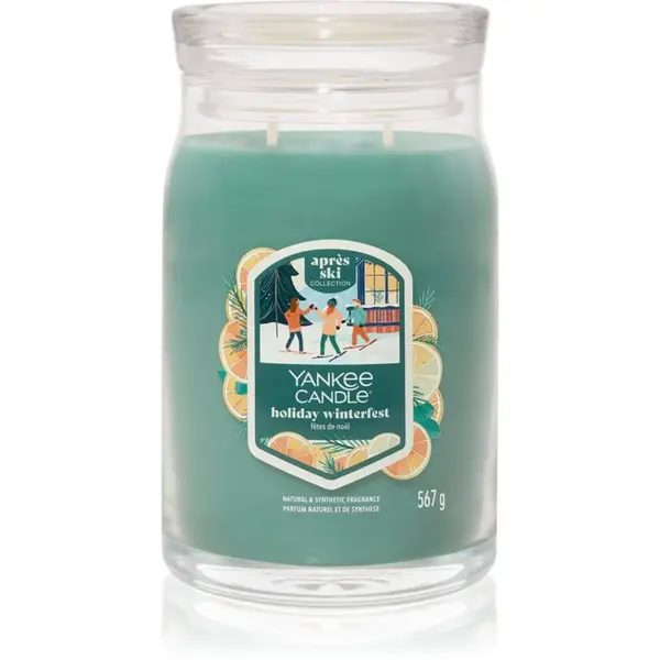 Yankee Candle Holiday Winterfest vonná sviečka Signature 567 g