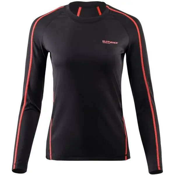 Klimatex JIRA THERMOCOOL SOFT Dámske funkčné tričko, čierna, veľkosť XXL
