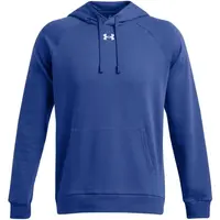 Under Armour RIVAL FLEECE HOODIE Pánska mikina, modrá, veľkosť L